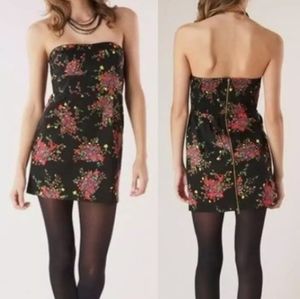 NEW- Free People Strapless Mini Dress